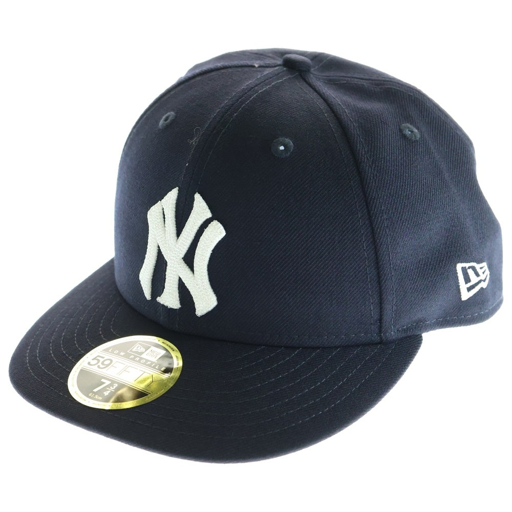 KITH(キス) ×NEW ERA New York Yankees 59FIFTY Low Profile Fitted LOYALTY ニューエラ ニューヨークヤンキース ロイヤリティ キャップ 帽子 ネイビー