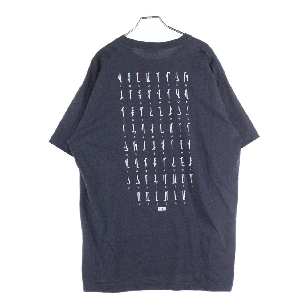 KITH(キス) ×STAR WARS Mandalorian Tee スターウォーズ マンダロリアン Tシャツ 半袖カットソー ネイビー KHM031027
