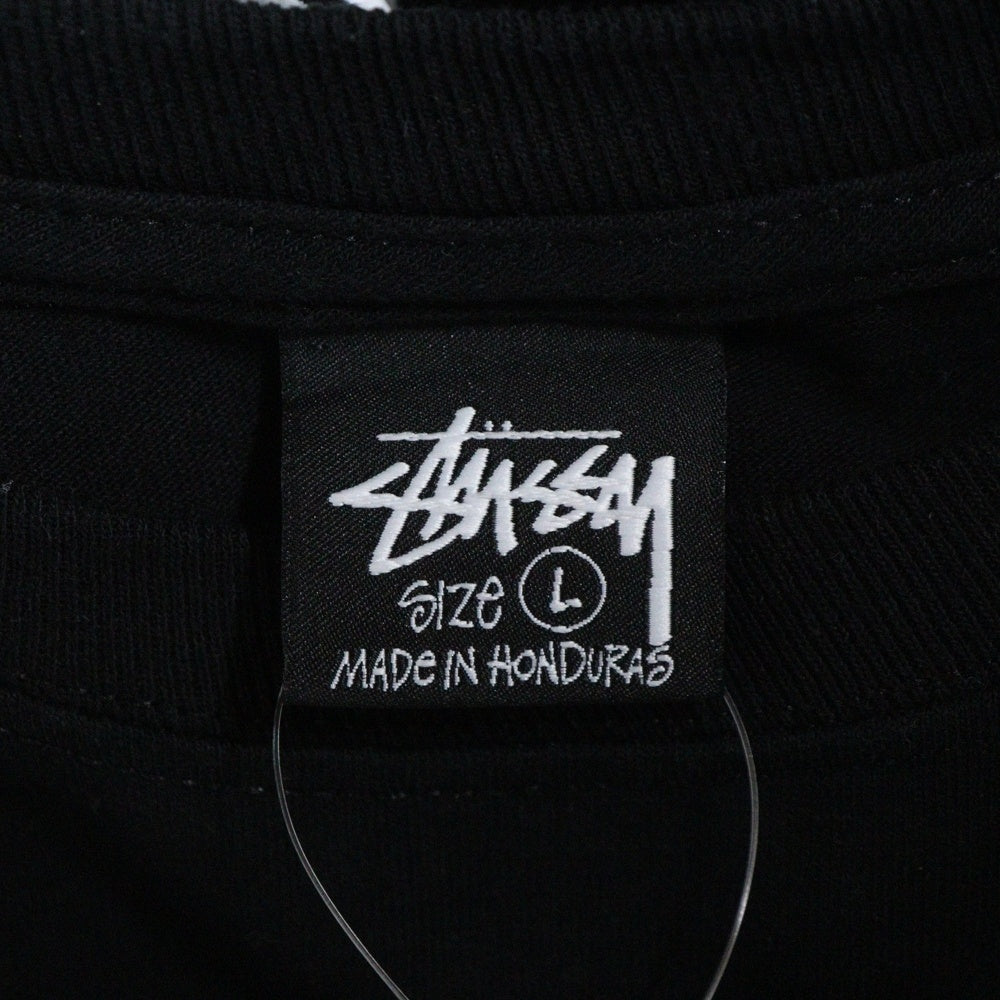 STUSSY(ステューシー) GANG STARR TAKE IT PERSONAL TEE ギャングスター テイクイット パーソナル プリントTシャツ 半袖カットソー ブラック