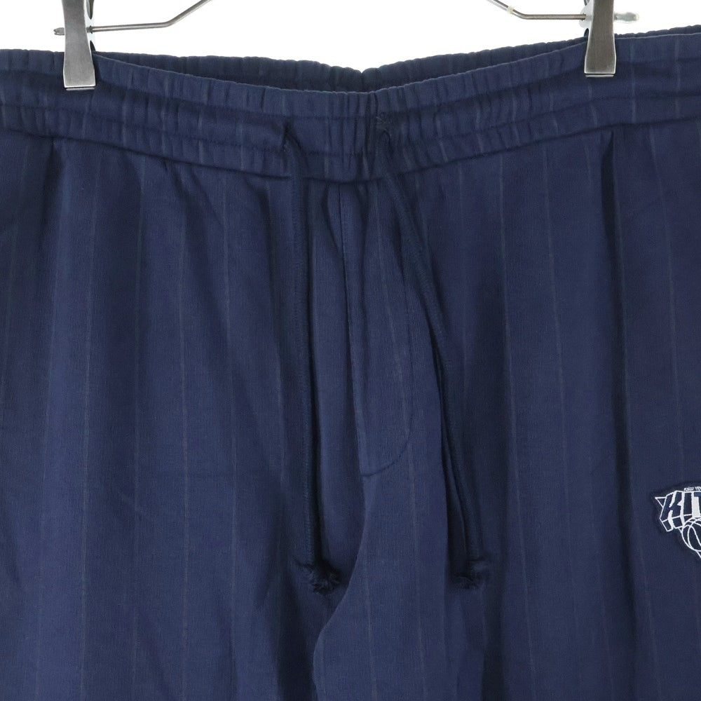 KITH(キス) New York Knicks NY Pinstripe Williams I Sweatpant ニューヨークニックス ピンストライプ ウィリアム スウェットパンツ ネイビー KHM060501