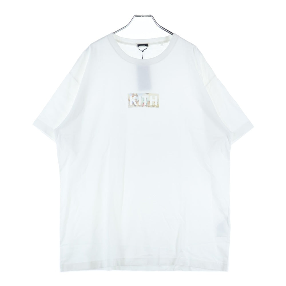 KITH(キス) Angelic Classic Logo Tee エンジェルクラシックロゴ プリントTシャツ 半袖カットソー ホワイト KHM031012
