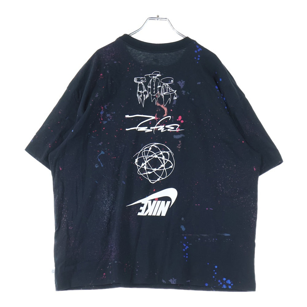 NIKE(ナイキ) ×Futura Oversized Short-Sleeve T-Shirt フューチュラ オーバーサイズド ショートスリーブ Tシャツ 半袖カットソー ブラック FZ0284-010