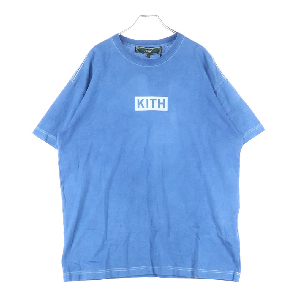 KITH(キス) BUAISOU Aizome Vintage Tee ブアイソウ アイゾメ ビンテージ Tシャツ 半袖カットソー ブルー