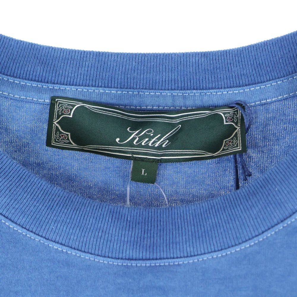 KITH(キス) BUAISOU Aizome Vintage Tee ブアイソウ アイゾメ ビンテージ Tシャツ 半袖カットソー ブルー
