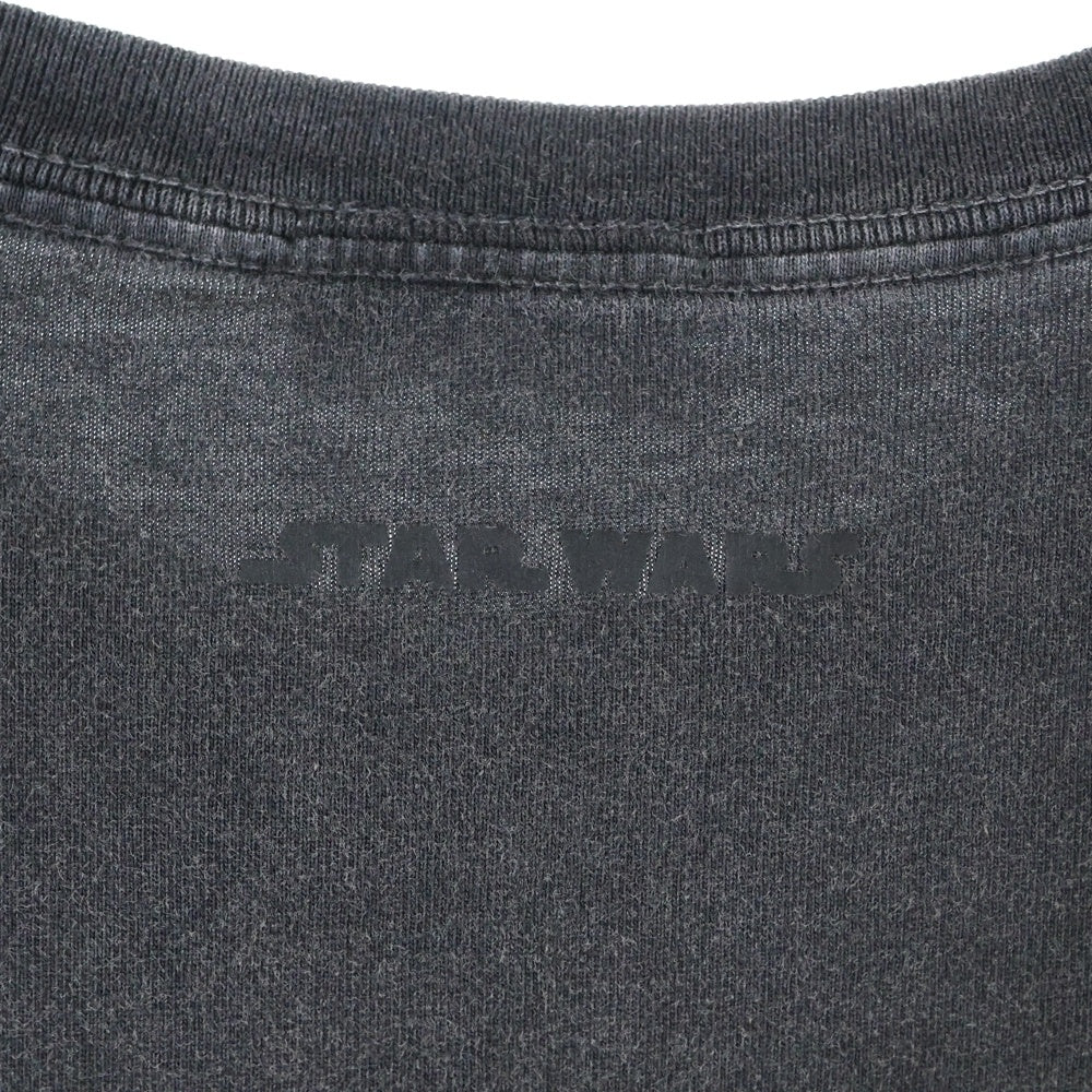 KITH(キス) ×STAR WARS Exploding Darth Vader Vintage Tee スターウォーズ エクスプローディング ダースベーダー プリントTシャツ 半袖カットソー ブラック KHM031025