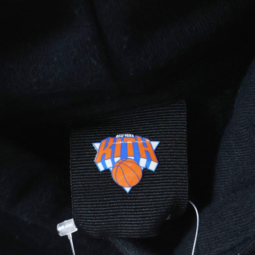 KITH(キス) New York Knicks Hoodie ニューヨークニックス フーディ プルオーバースウェットパーカー ブラック KHM030860