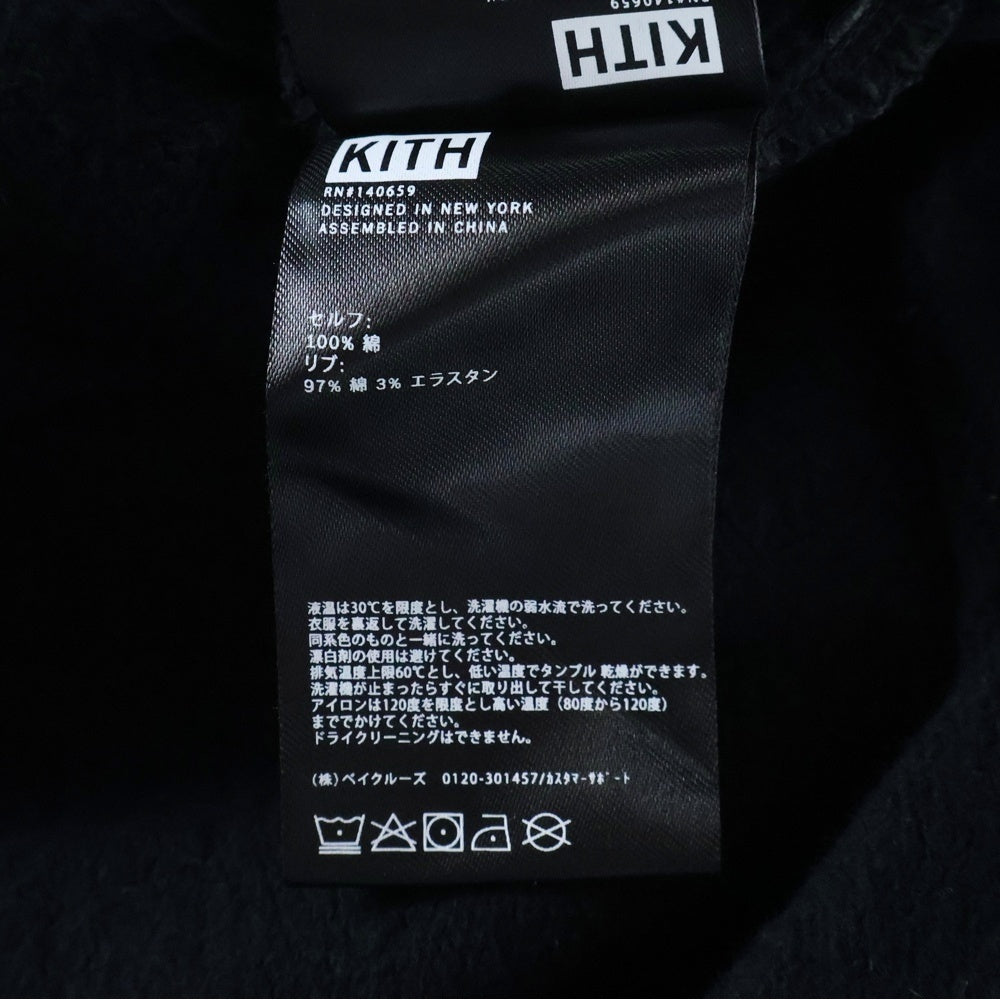 KITH(キス) New York Knicks Hoodie ニューヨークニックス フーディ プルオーバースウェットパーカー ブラック KHM030860