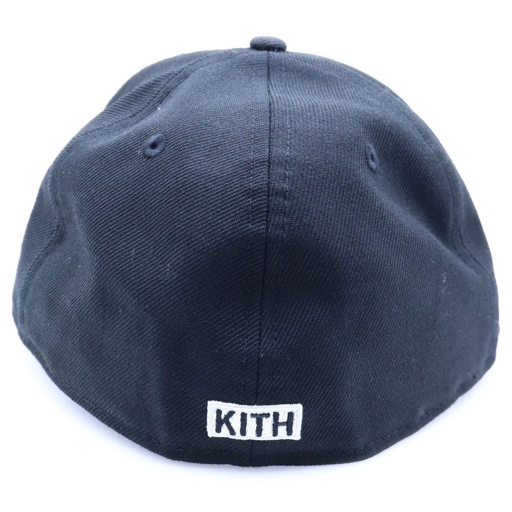 KITH(キス) ×NEW ERA New York Yankees ニューエラ ニューヨークヤンキース ベースボールキャップ 帽子 ブラック