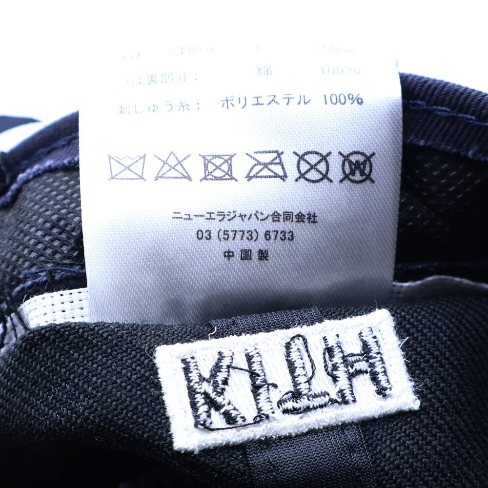 KITH(キス) ×NEW ERA New York Yankees ニューエラ ニューヨークヤンキース ベースボールキャップ 帽子 ブラック