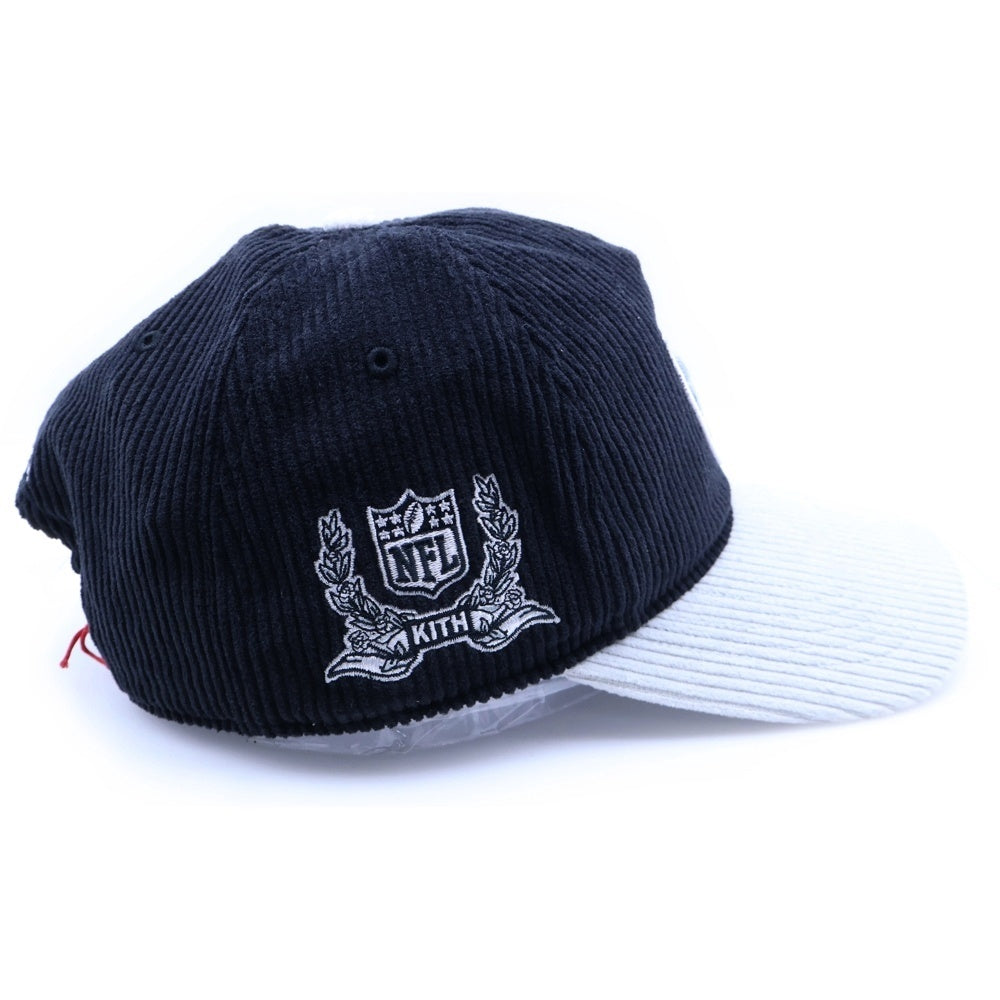 KITH(キス) NFL Raiders 47 Hitch Snapback レイダース 47 ヒッチ スナップバック キャップ 帽子 ブラック