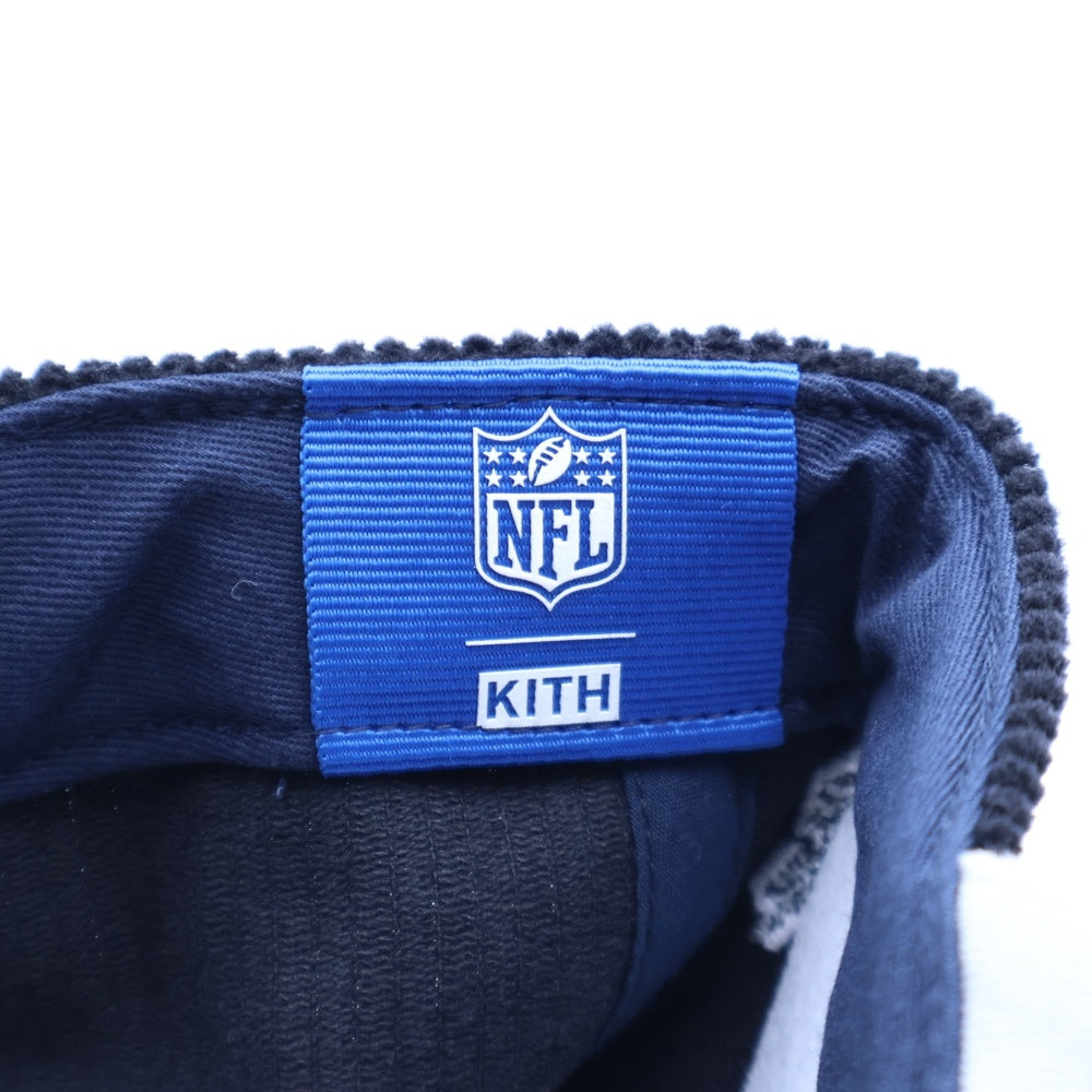 KITH(キス) NFL Raiders 47 Hitch Snapback レイダース 47 ヒッチ スナップバック キャップ 帽子 ブラック