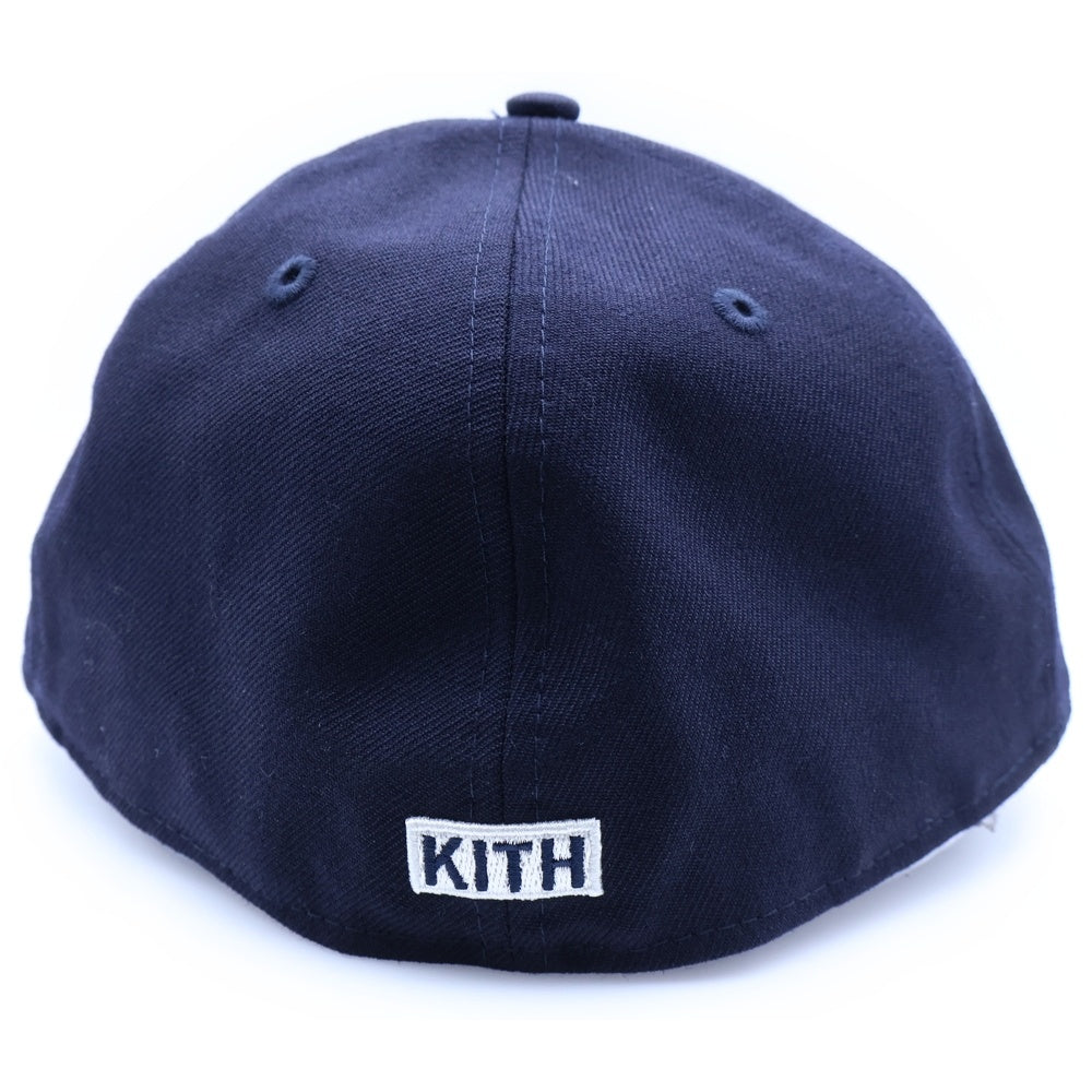 KITH(キス) ×NEW ERA New York Yankees ニューエラ ニューヨークヤンキース ベースボールキャップ 帽子 ネイビー