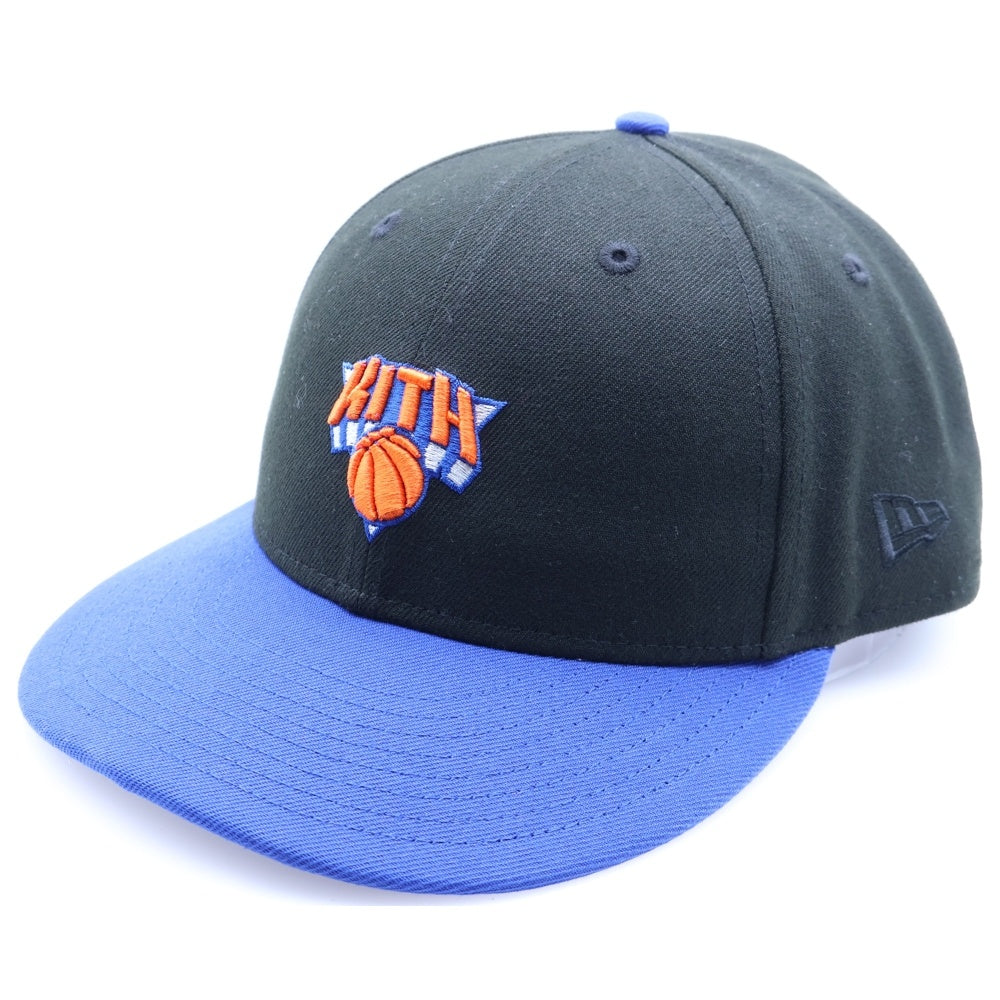 KITH(キス) ×NEW ERA New York Knicks Low Profile 59FIFTY Cap ニューエラ ニューヨークニックス キャップ 帽子 ブラック/ブルー