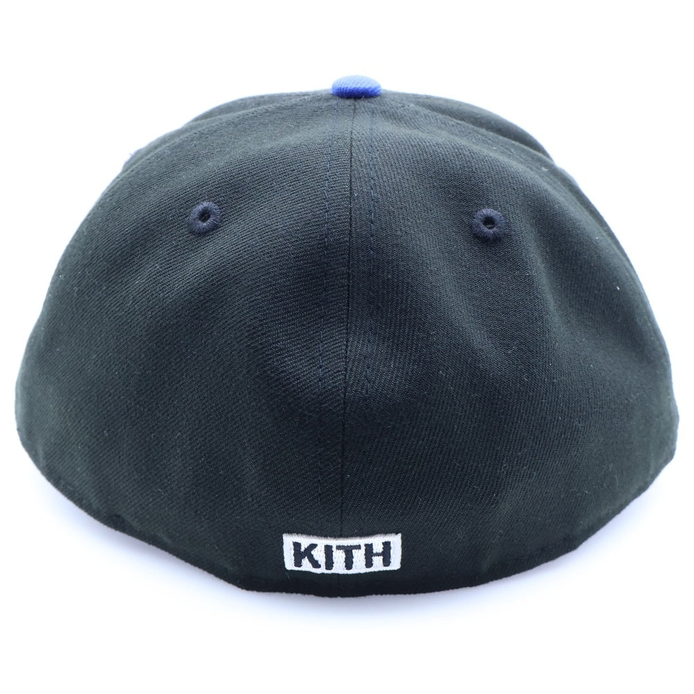 KITH(キス) ×NEW ERA New York Knicks Low Profile 59FIFTY Cap ニューエラ ニューヨークニックス キャップ 帽子 ブラック/ブルー
