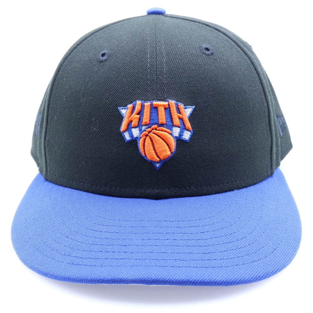 KITH(キス) ×NEW ERA New York Knicks Low Profile 59FIFTY Cap ニューエラ ニューヨークニックス キャップ 帽子 ブラック/ブルー