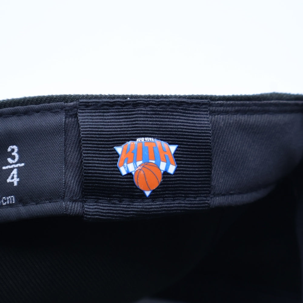KITH(キス) ×NEW ERA New York Knicks Low Profile 59FIFTY Cap ニューエラ ニューヨークニックス キャップ 帽子 ブラック/ブルー