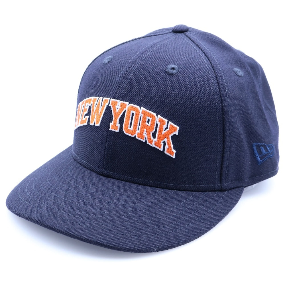 KITH(キス) ×NEW ERA New York Knicks Low Profile 59FIFTY Cap ニューエラ ニューヨークニックス キャップ 帽子 ネイビー/オレンジ