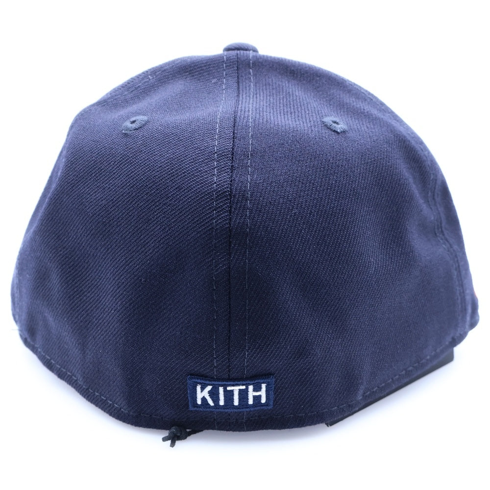 KITH(キス) ×NEW ERA New York Knicks Low Profile 59FIFTY Cap ニューエラ ニューヨークニックス キャップ 帽子 ネイビー/オレンジ