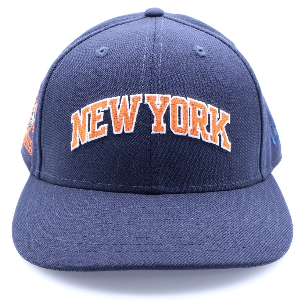 KITH(キス) ×NEW ERA New York Knicks Low Profile 59FIFTY Cap ニューエラ ニューヨークニックス キャップ 帽子 ネイビー/オレンジ