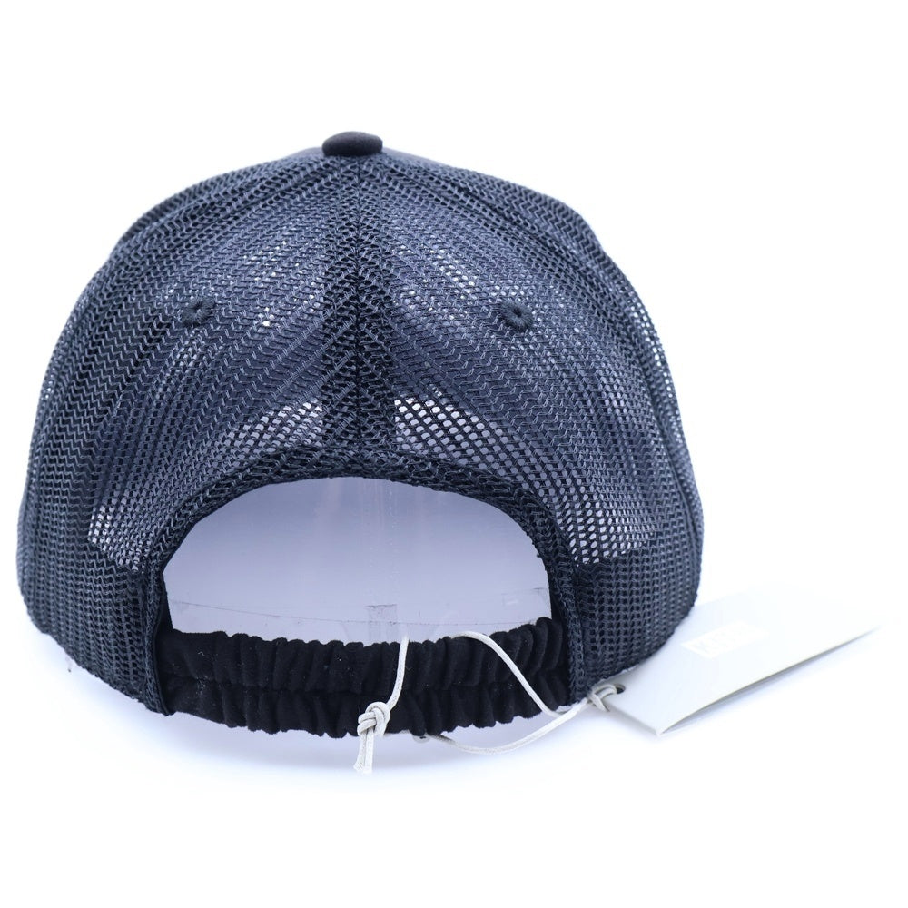 KITH(キス) Microsuede Nolan Trucker Cap マイクロスエード ノーラントラッカーキャップ 帽子 ブラック KHM050617