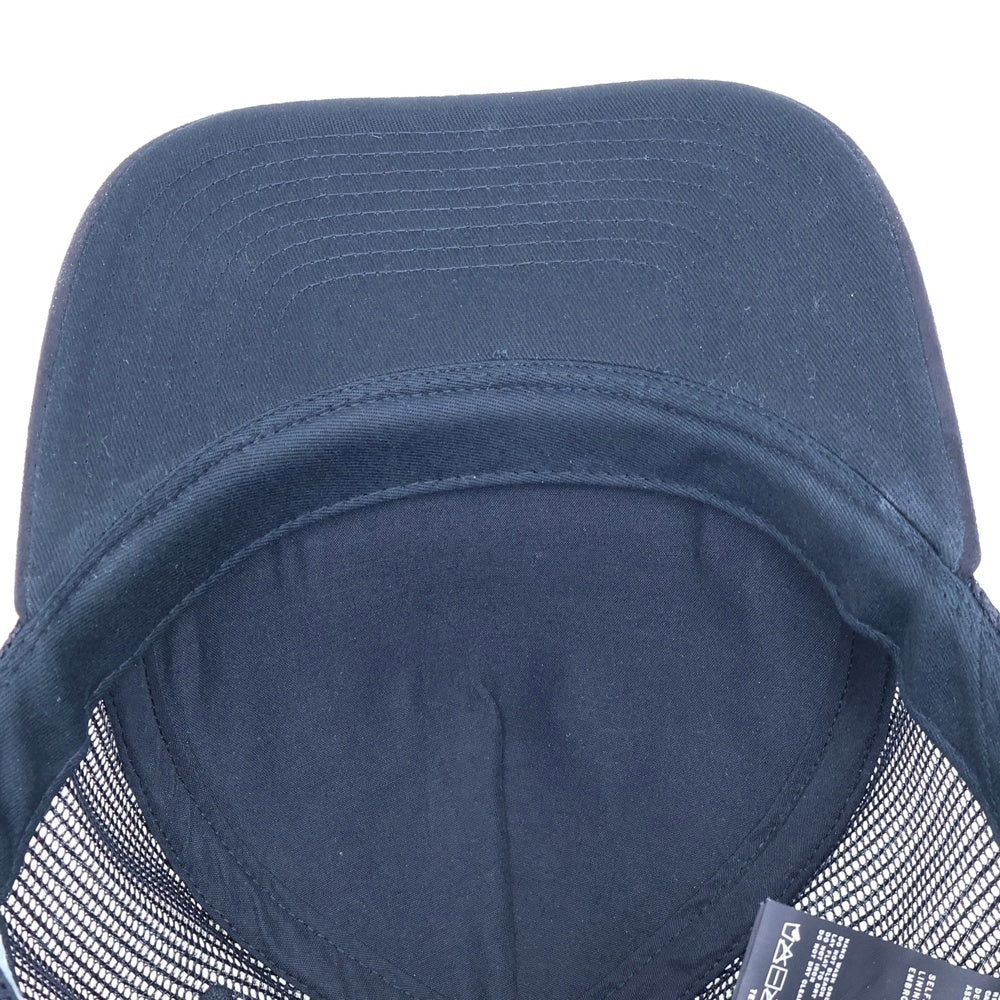 KITH(キス) Microsuede Nolan Trucker Cap マイクロスエード ノーラントラッカーキャップ 帽子 ブラック KHM050617