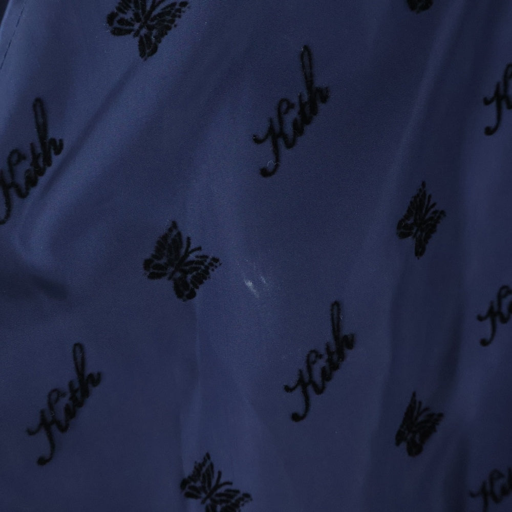 Needles(ニードルス) ×KITH COACH JACKET キス 総柄 コーチジャケット ブルー LQ351
