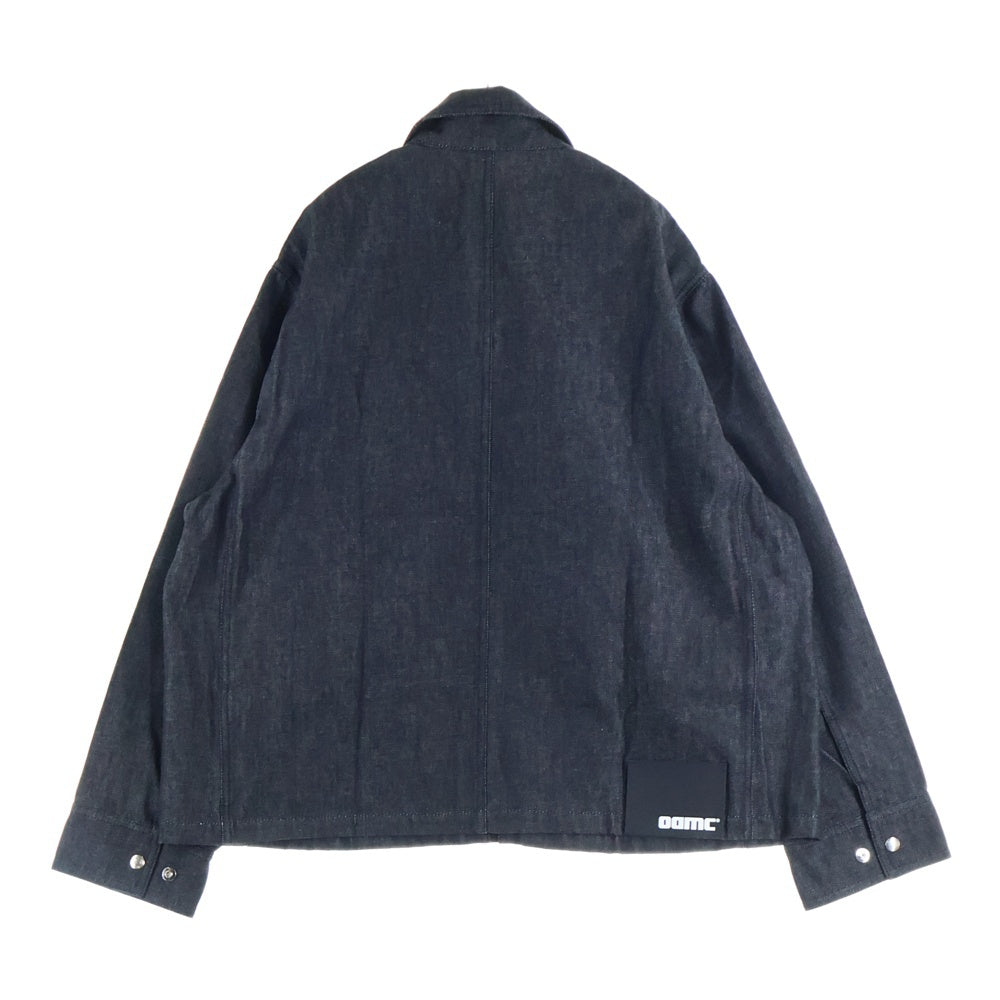 OAMC(オーエーエムシー) 24SS TITAN JACKET ジップアップデニムジャケット インディゴ 24E28OAU48