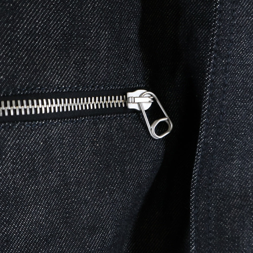 OAMC(オーエーエムシー) 24SS TITAN JACKET ジップアップデニムジャケット インディゴ 24E28OAU48