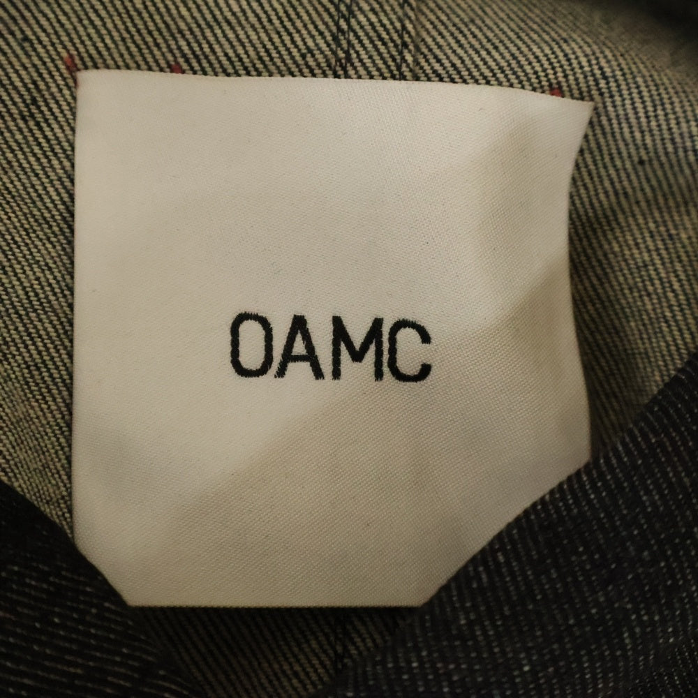 OAMC(オーエーエムシー) 24SS TITAN JACKET ジップアップデニムジャケット インディゴ 24E28OAU48