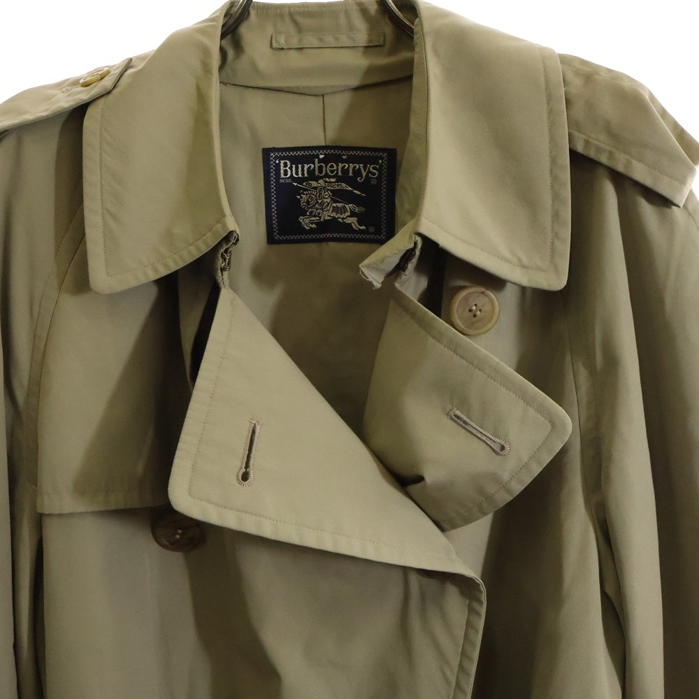 BURBERRY(バーバリー) ベルト付き ロングトレンチコート アウター ベージュ WR083-218-41