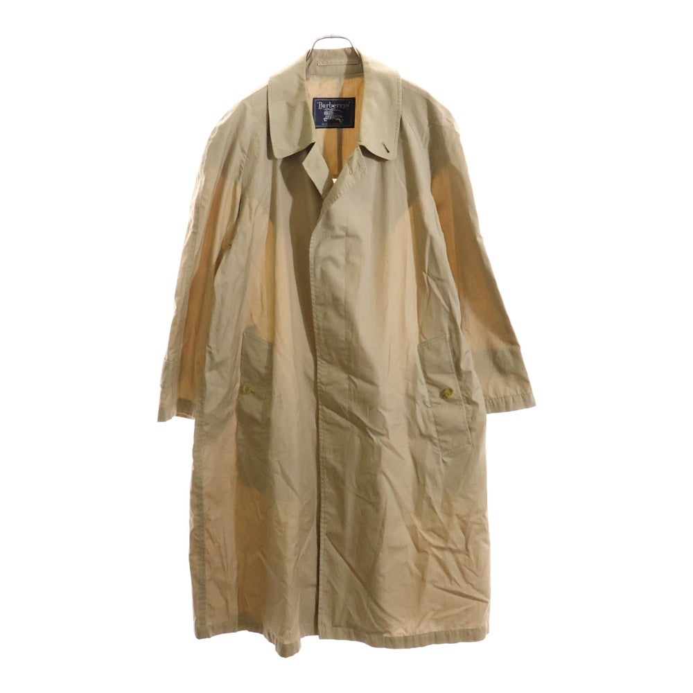 BURBERRY(バーバリー) コットン ロングステンカラーコート アウター ベージュ BAA82-957-02