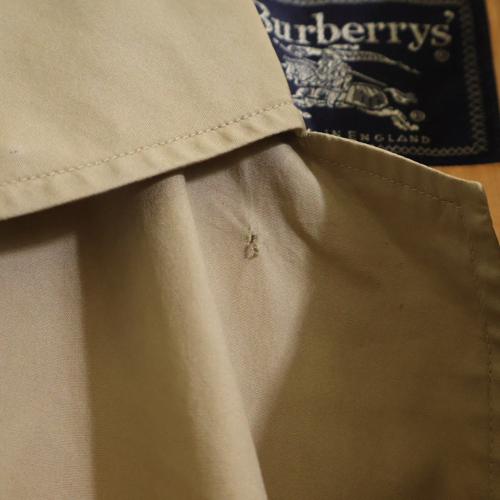 BURBERRY(バーバリー) コットン ロングステンカラーコート アウター ベージュ BAA82-957-02