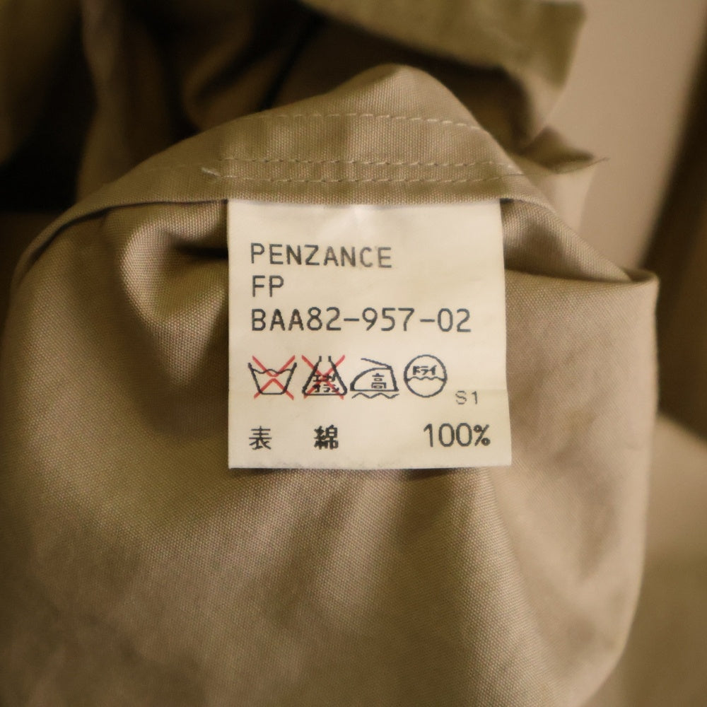 BURBERRY(バーバリー) コットン ロングステンカラーコート アウター ベージュ BAA82-957-02