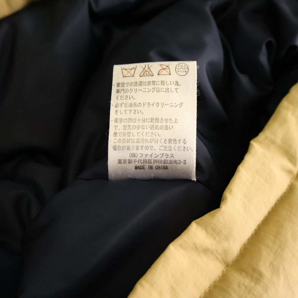 SIERRA DESIGNS(シェラデザイン) ファー付き ジップアップフーデッドダウンジャケット ベージュ 10976226