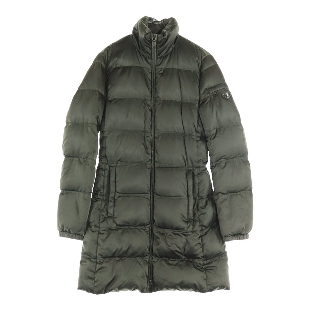 PRADA SPORT(プラダ スポーツ) ベルテッド ナイロンダウンコート ジャケット カーキ 29C150