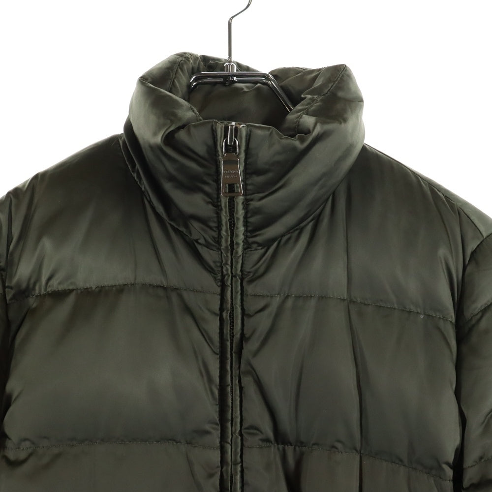PRADA SPORT(プラダ スポーツ) ベルテッド ナイロンダウンコート ジャケット カーキ 29C150