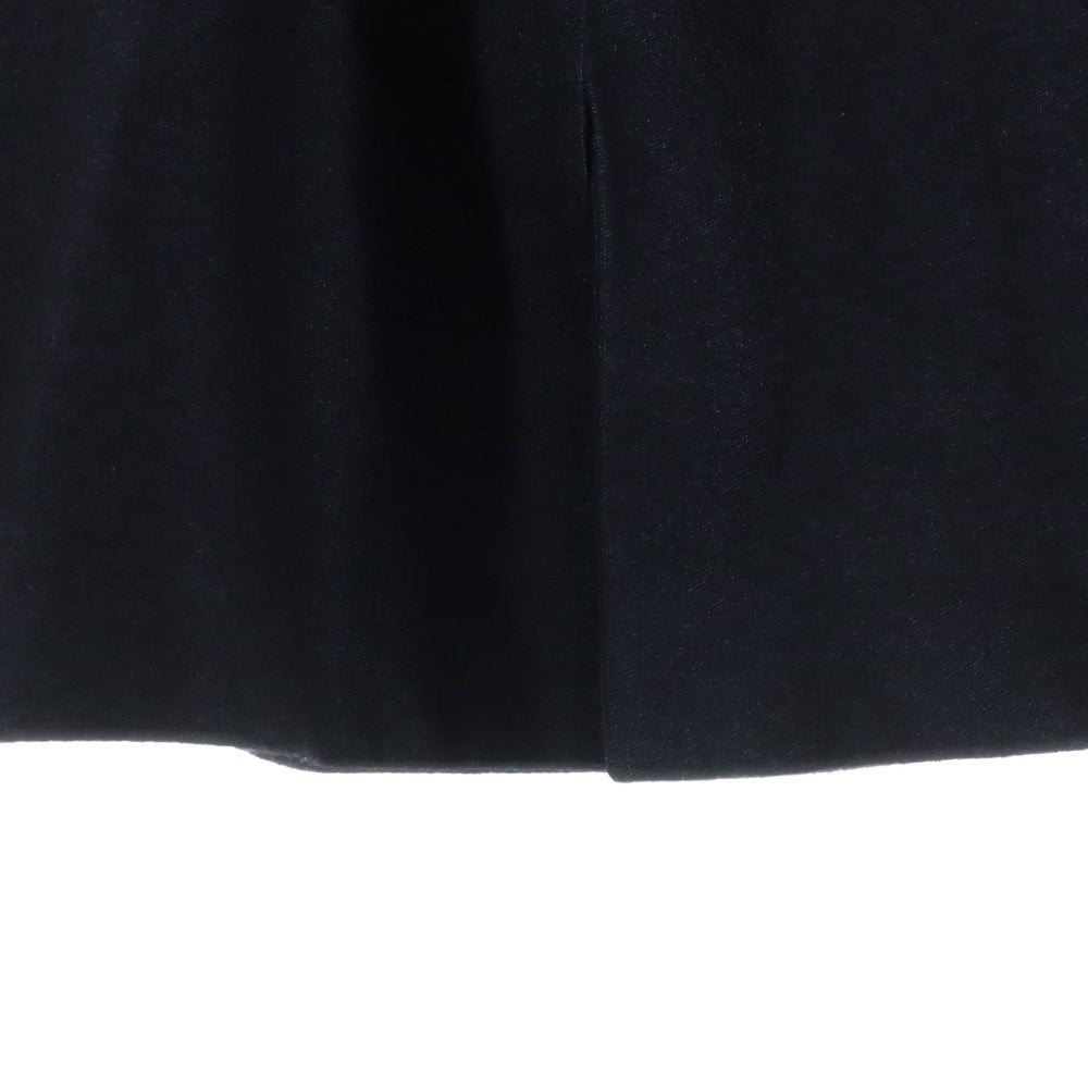 JIL SANDER(ジルサンダー) シルク混 2ポケット ウールチェスターロングコート ブラック 273112 100110 212300