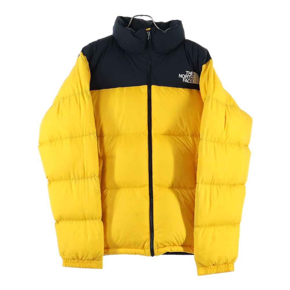 THE NORTH FACE ダウンジャケット M 黄色イエローヌプシジャケット THE NORTH FACE(ザノースフェイス) NUPTSE JACKET ヌプシダウン