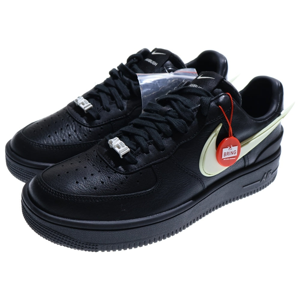 NIKE(ナイキ) ×AMBUSH AIR FORCE 1 アンブッシュ エアフォース 1 ローカットスニーカー ブラック US9.5/27.5cm DV3464-001
