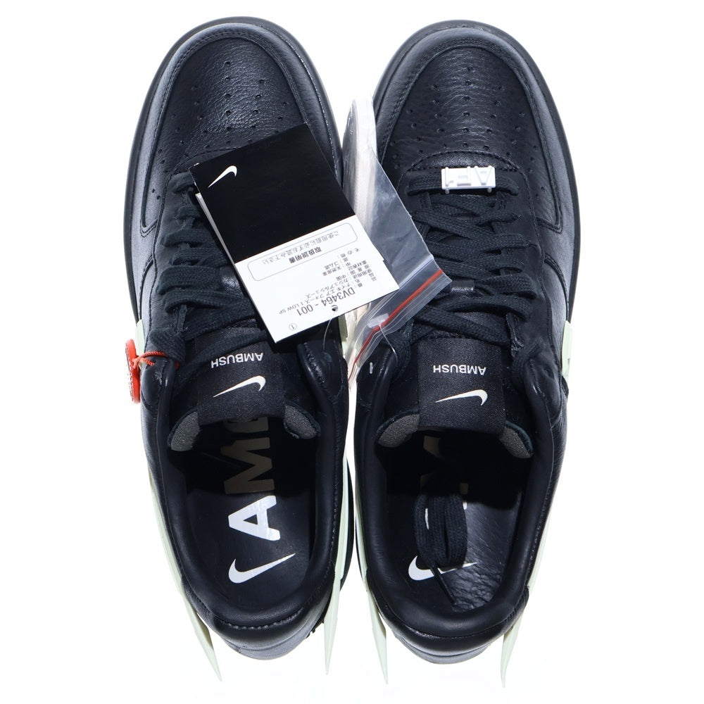 NIKE(ナイキ) ×AMBUSH AIR FORCE 1 アンブッシュ エアフォース 1 ローカットスニーカー ブラック US9.5/27.5cm DV3464-001