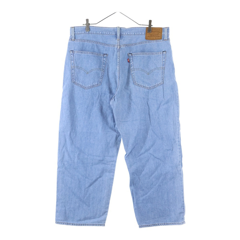 Levi's(リーバイス) STAY LOOSE PLEATED CROP ステイ ルーズ プリーツ クロップ デニムパンツ インディゴ 39957‐0006