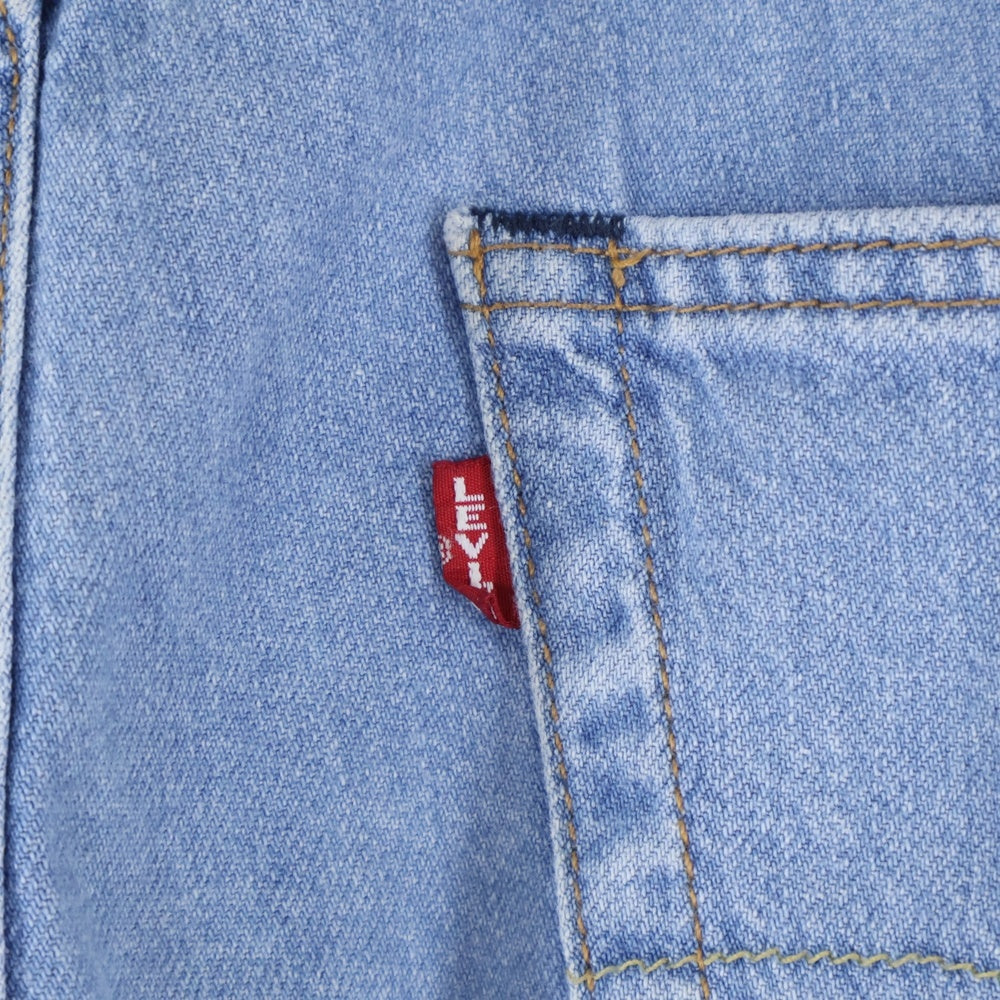 Levi's(リーバイス) STAY LOOSE PLEATED CROP ステイ ルーズ プリーツ クロップ デニムパンツ インディゴ 39957‐0006