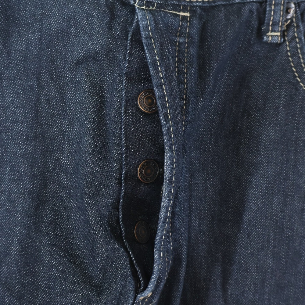 Levi's(リーバイス) 501 ワンウォッシュストレートジーンズデニムパンツ インディゴ PC9-00501-0536