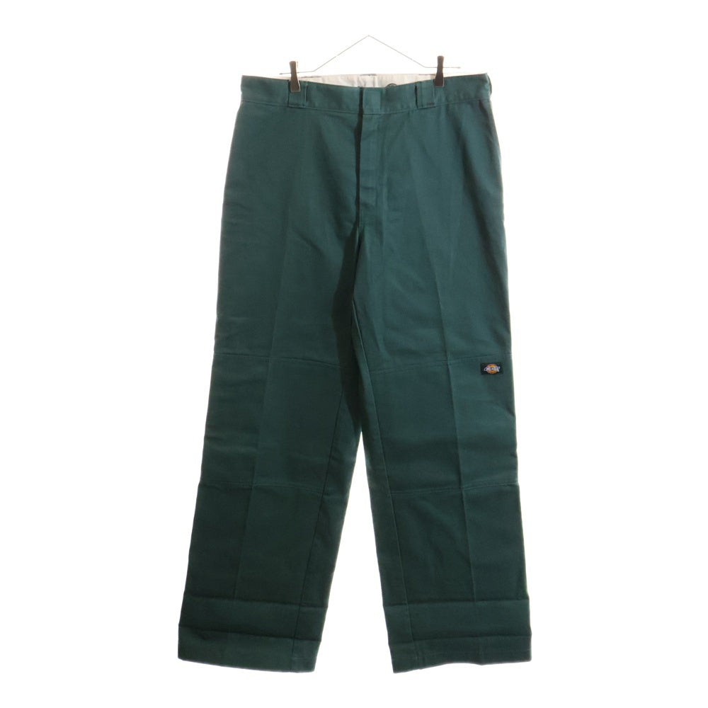 Dickies(ディッキーズ) ダブルニールーズフィットストレートワークパンツ グリーン14788800