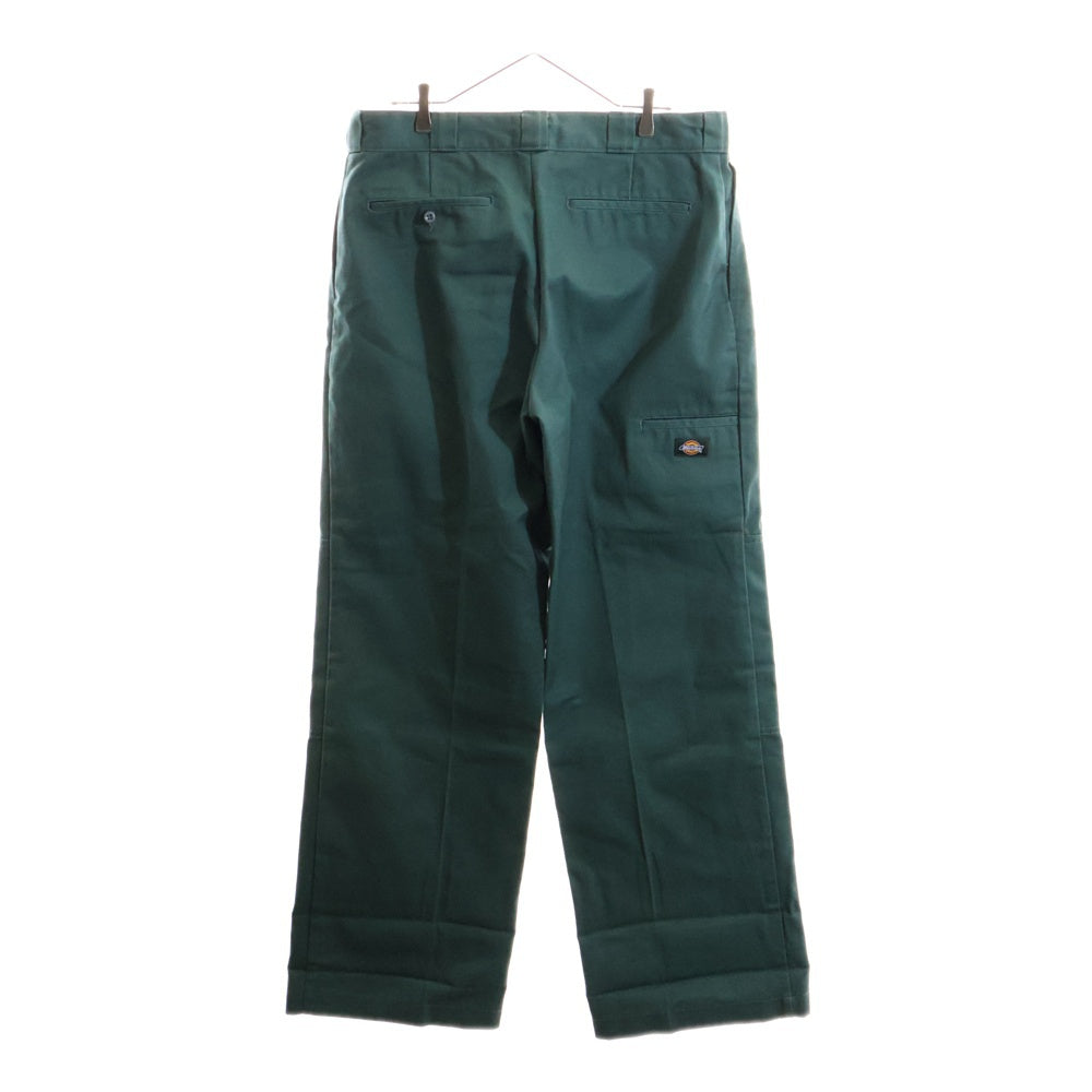 Dickies(ディッキーズ) ダブルニールーズフィットストレートワークパンツ グリーン14788800
