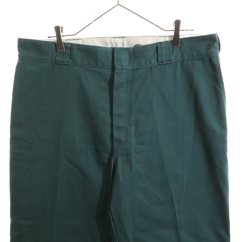 Dickies(ディッキーズ) ダブルニールーズフィットストレートワークパンツ グリーン14788800