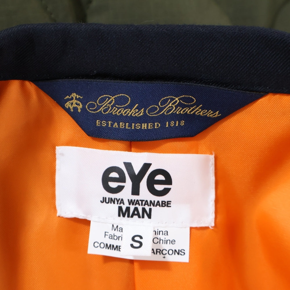 eYe COMME des GARCONS JUNYA WATANABE MAN(アイ コム デ ギャルソン ジュンヤ ワタナベ マン) 24AW AD2024 ×BROOKS BROTHERS ブルックスブラザーズ テーラードジャケット WN-J915