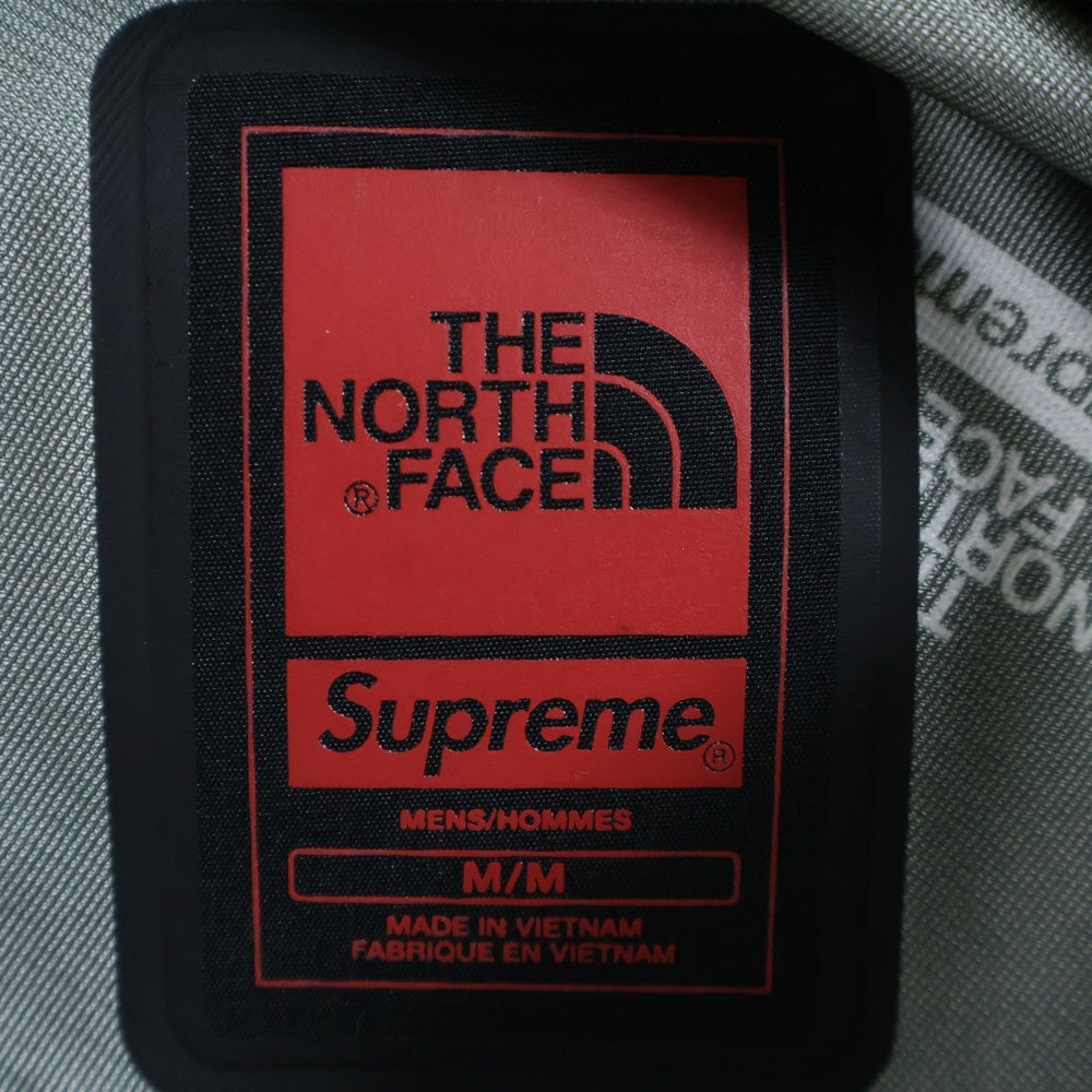 SUPREME(シュプリーム) 24SS ×THE NORTH FACE Split Taped Seam Shell Jacket ザノースフェイス スプリットシーム シェルジャケット ブラック NP02401I
