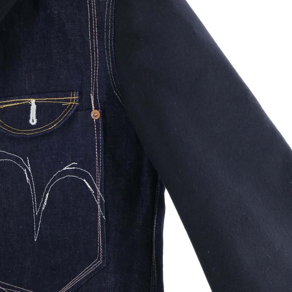 COMME des GARCONS JUNYA WATANABE MAN(コムデギャルソンジュンヤワタナベマン) 20SS AD2019 ×Levi's リーバイス 501 1954年モデルカスタマイズ パッチワーク デニムパンツ インディゴ WE-P203