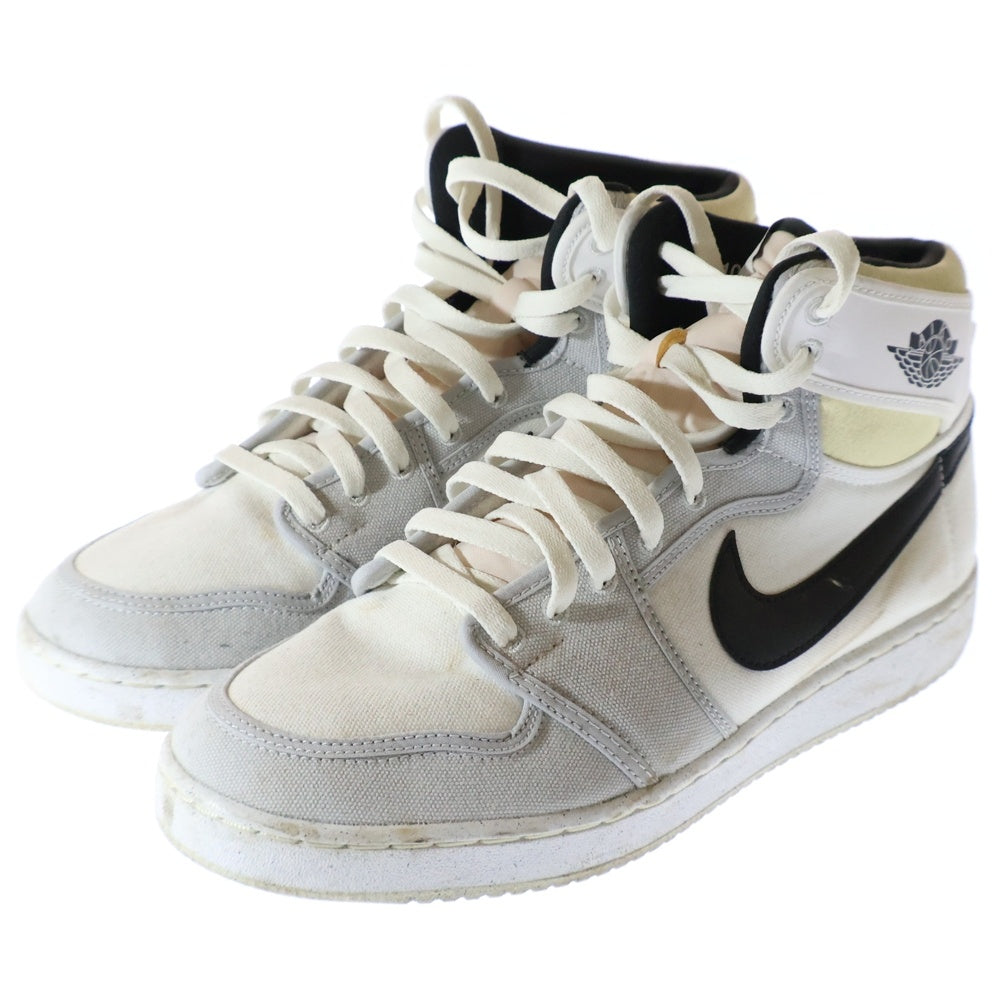 NIKE(ナイキ) AIR JORDAN 1 KO GREY FOG エアジョーダン1 ハイカットスニーカー グレー/ホワイト US10.5/28.5cm DO5047-100